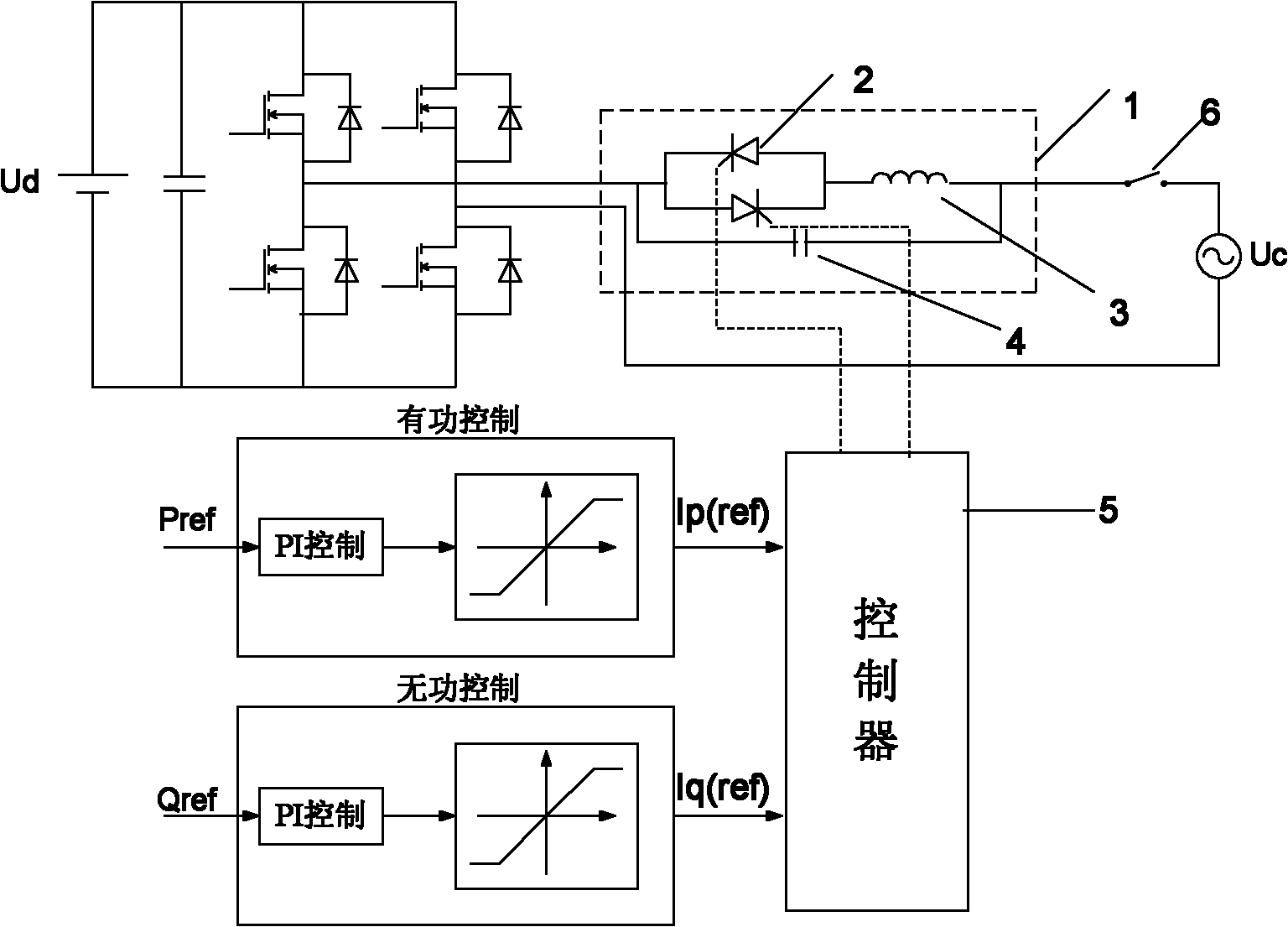 Hosting mode-based distributed power supply synchronizing method and device