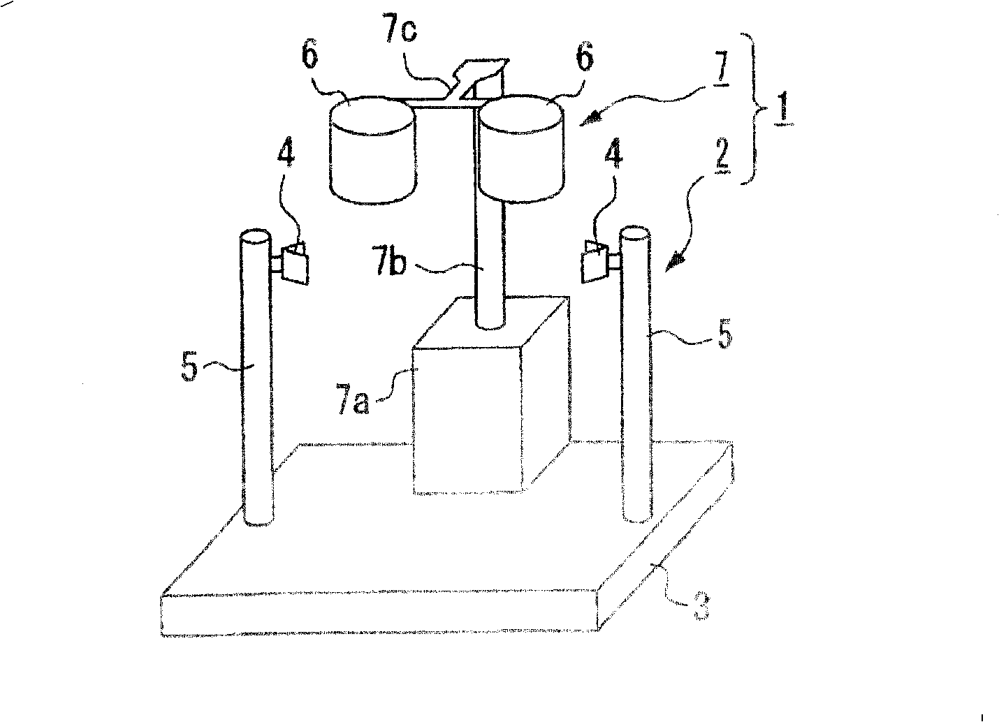 Filling device and method