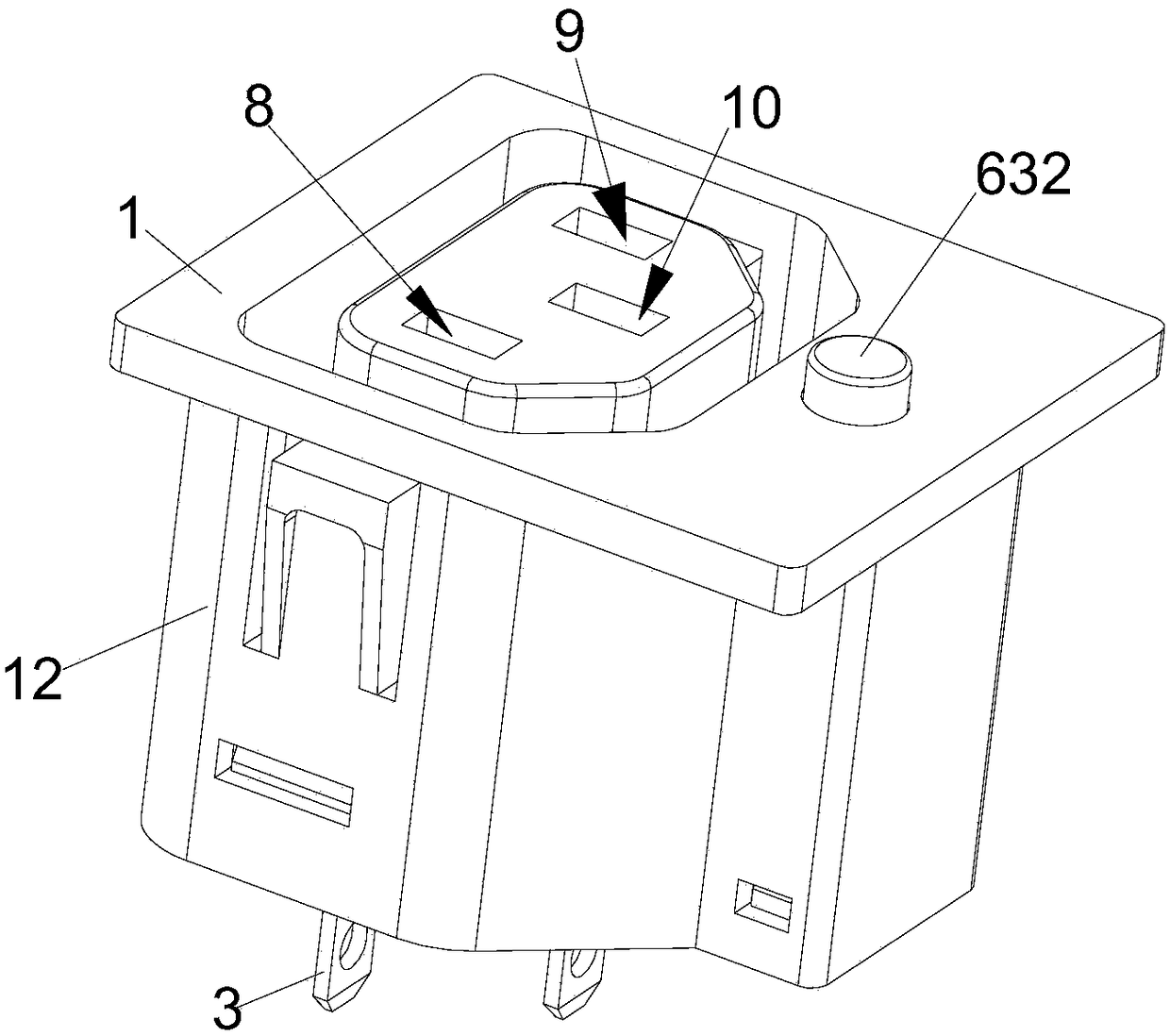 Anti-releasing socket