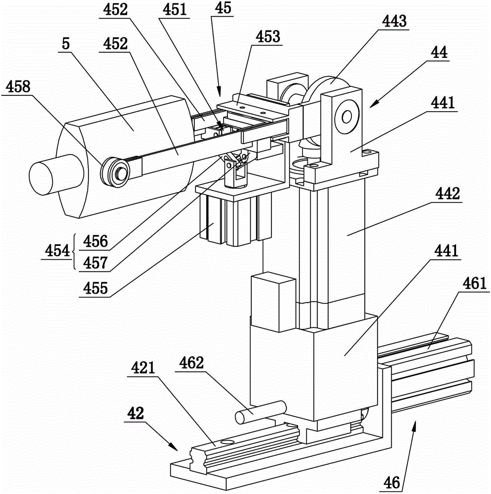 A high-speed flat bottle unscrambling device and bottle unscrambling method