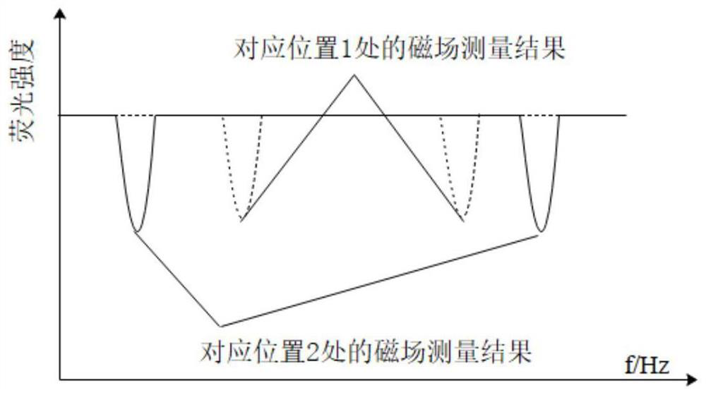 Magnetic liquid differential accelerometer based on diamond NV color center