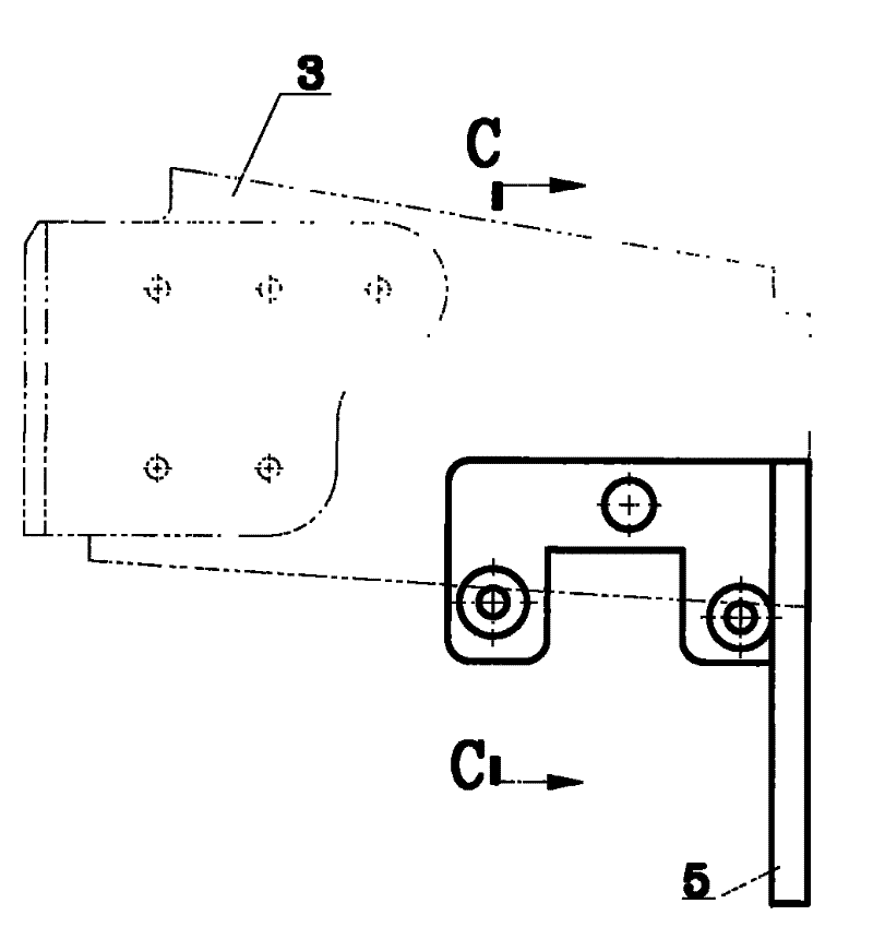 Simple flexible positioning method for continuous external surface of workpiece