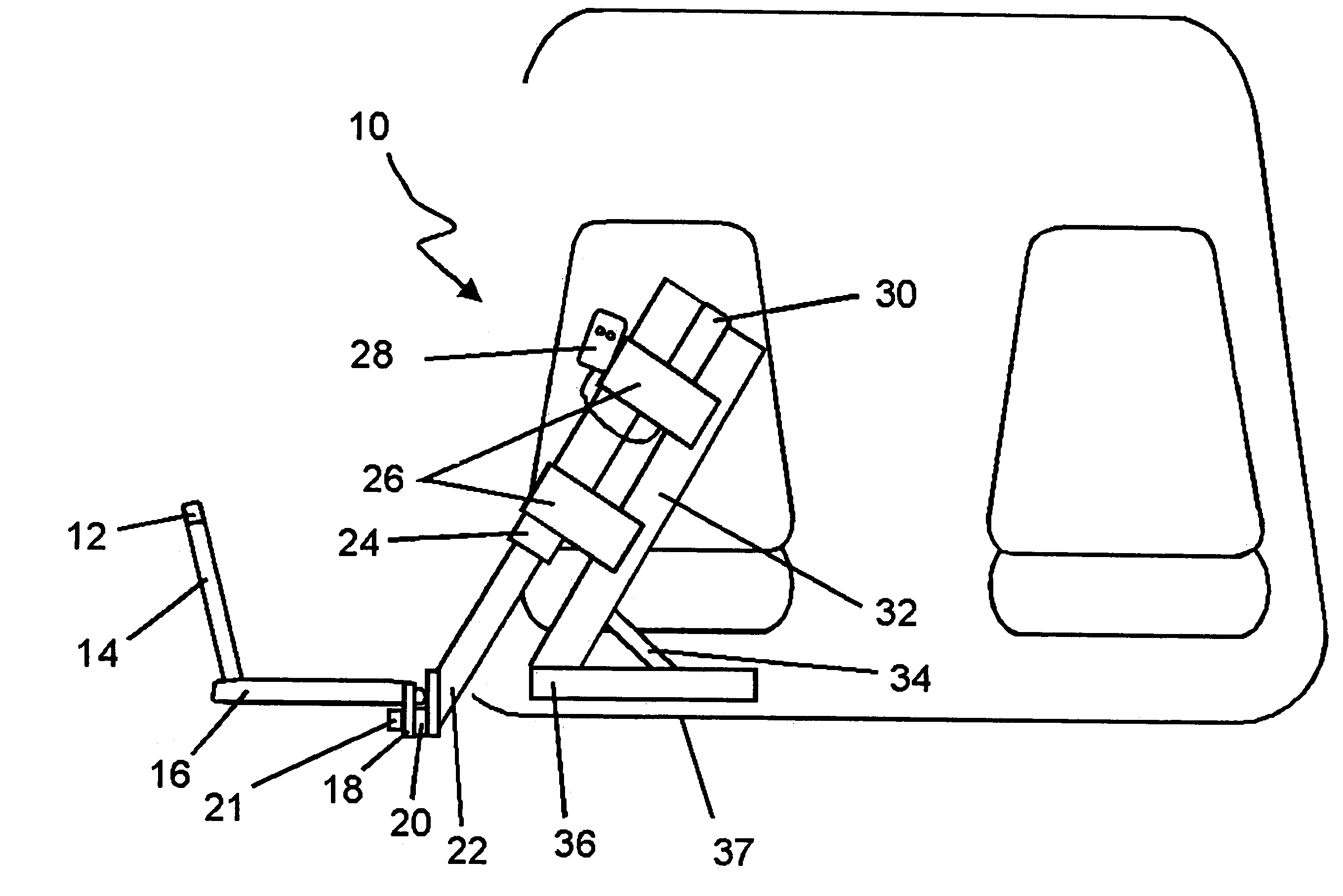 Electrically-actuated transfer seat