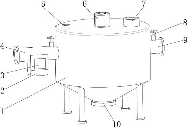 A kind of efficient and environmentally friendly sewage treatment equipment for coal mines