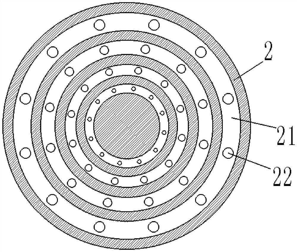 A rotary nut cracker