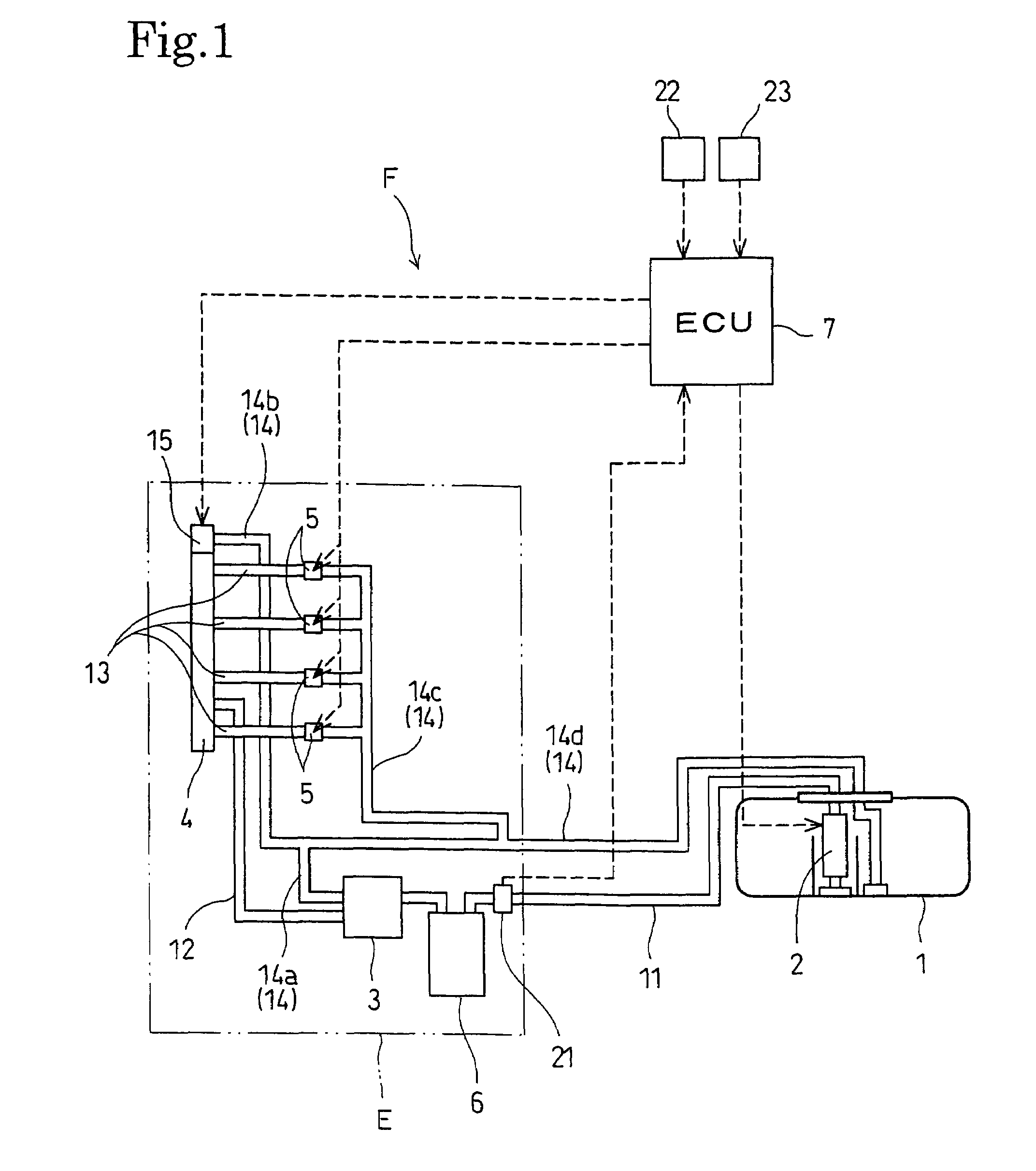 Fuel supply system for diesel engine