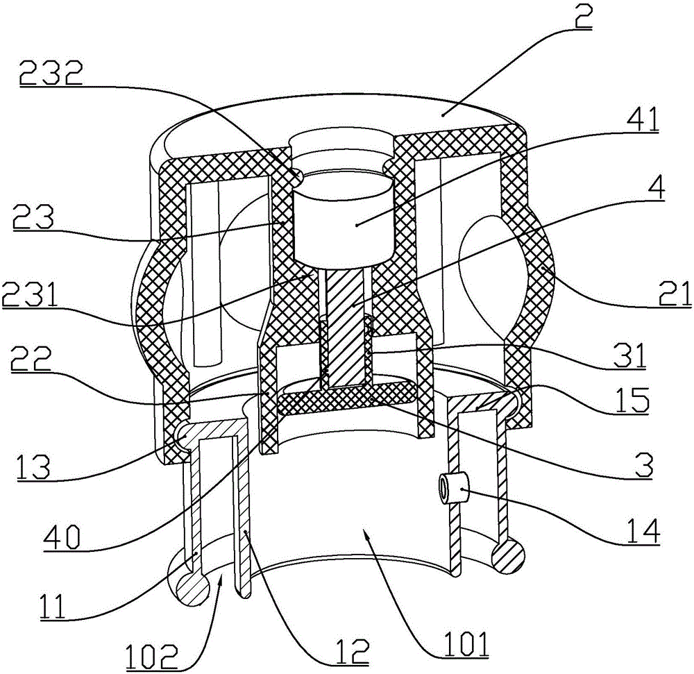 Cupping device having massaging function