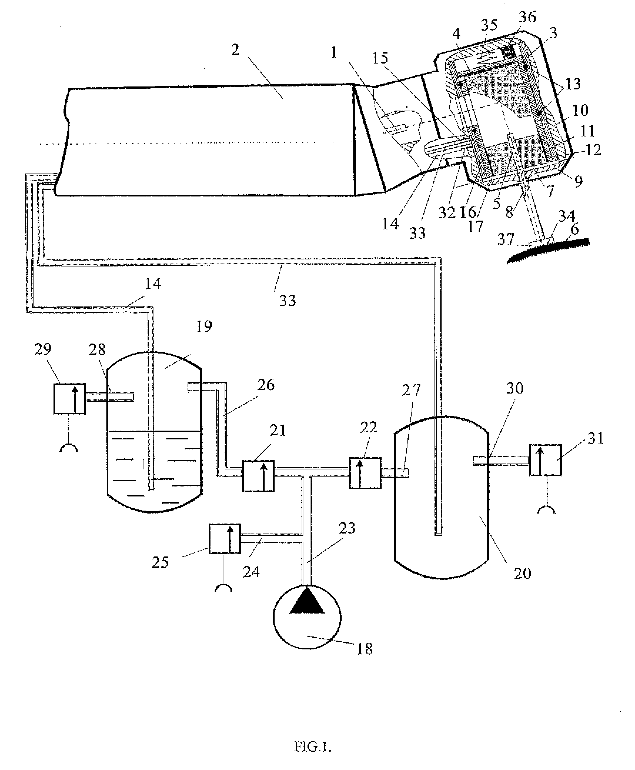 Method and apparatus for processing hard material