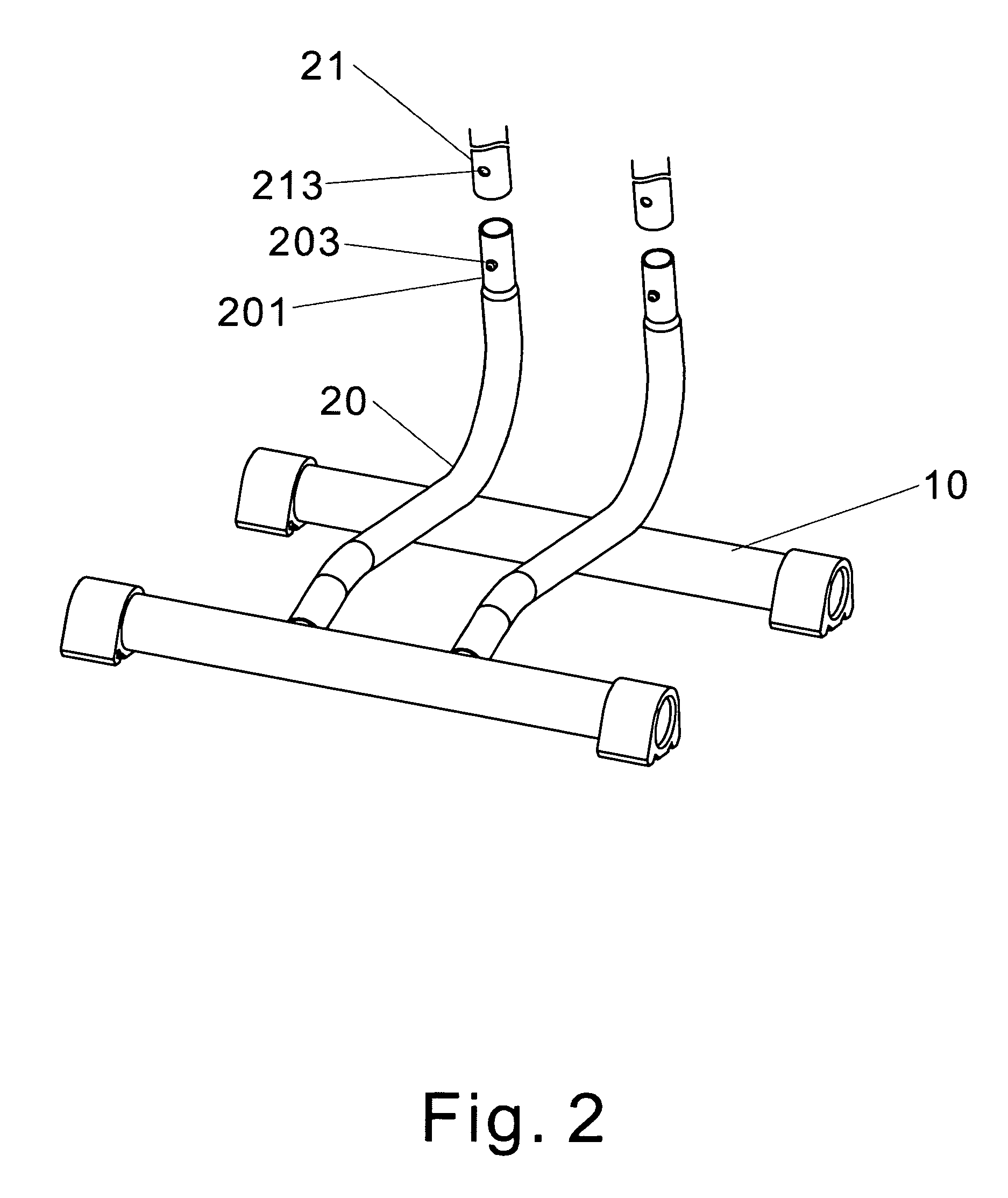 Bicycle parking apparatus