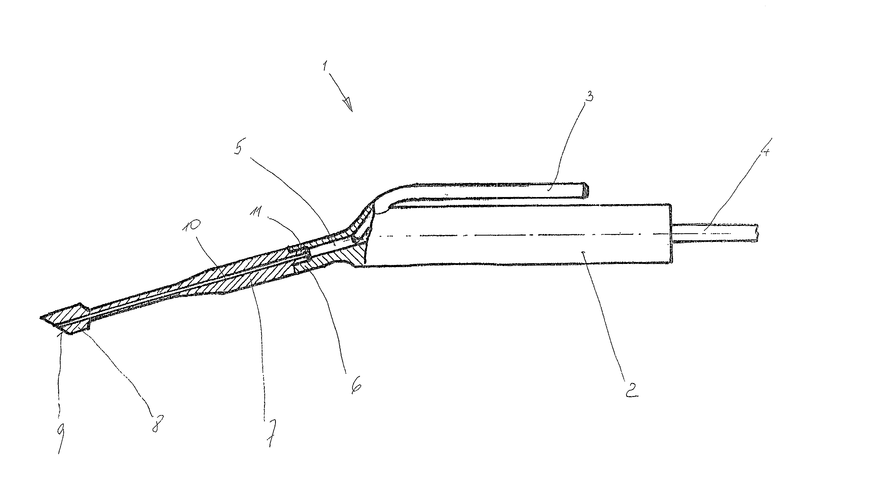 Ultrasonic apparatus for the treatment of septic wounds