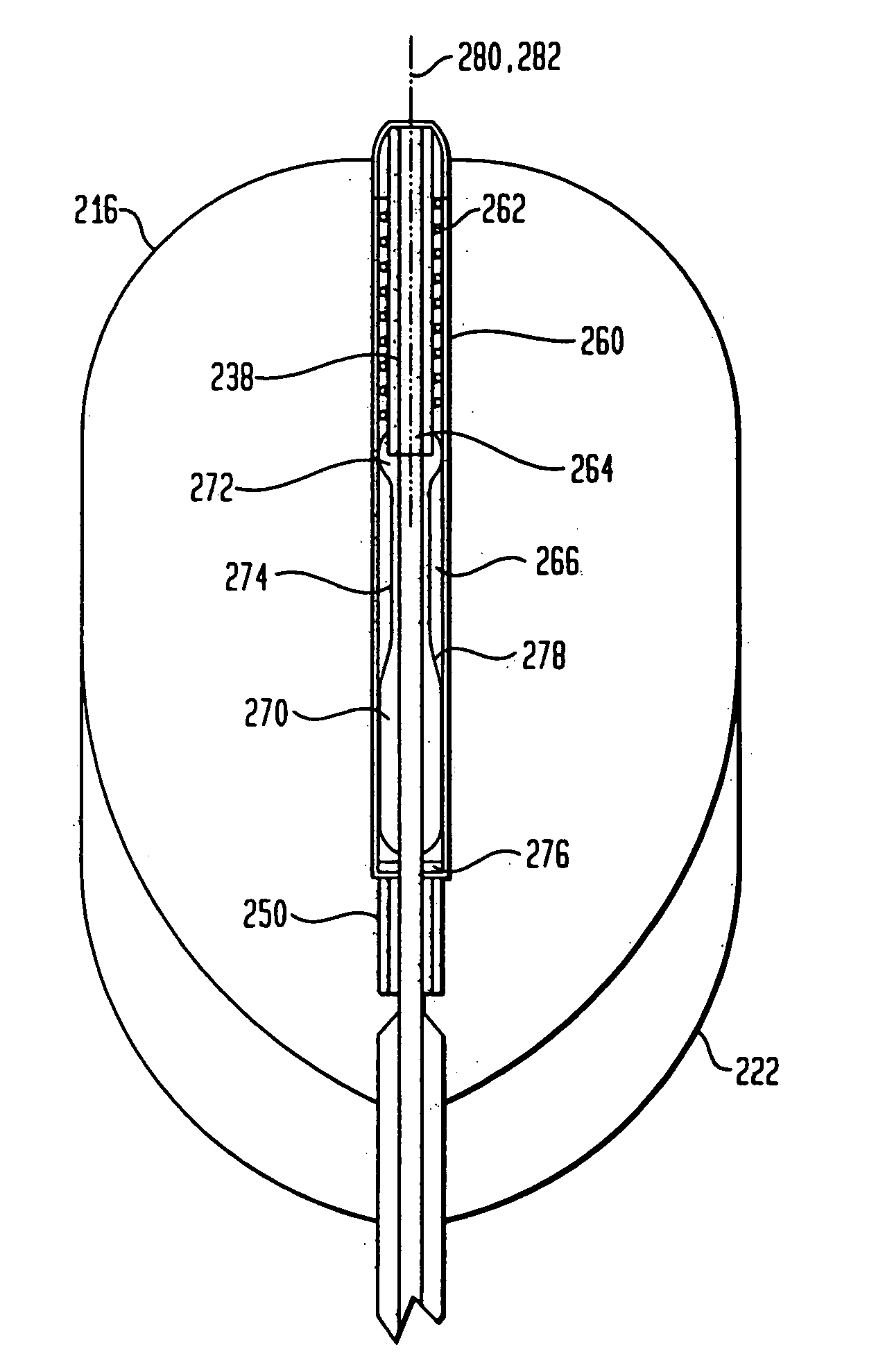 Balloon alignment and collapsing system