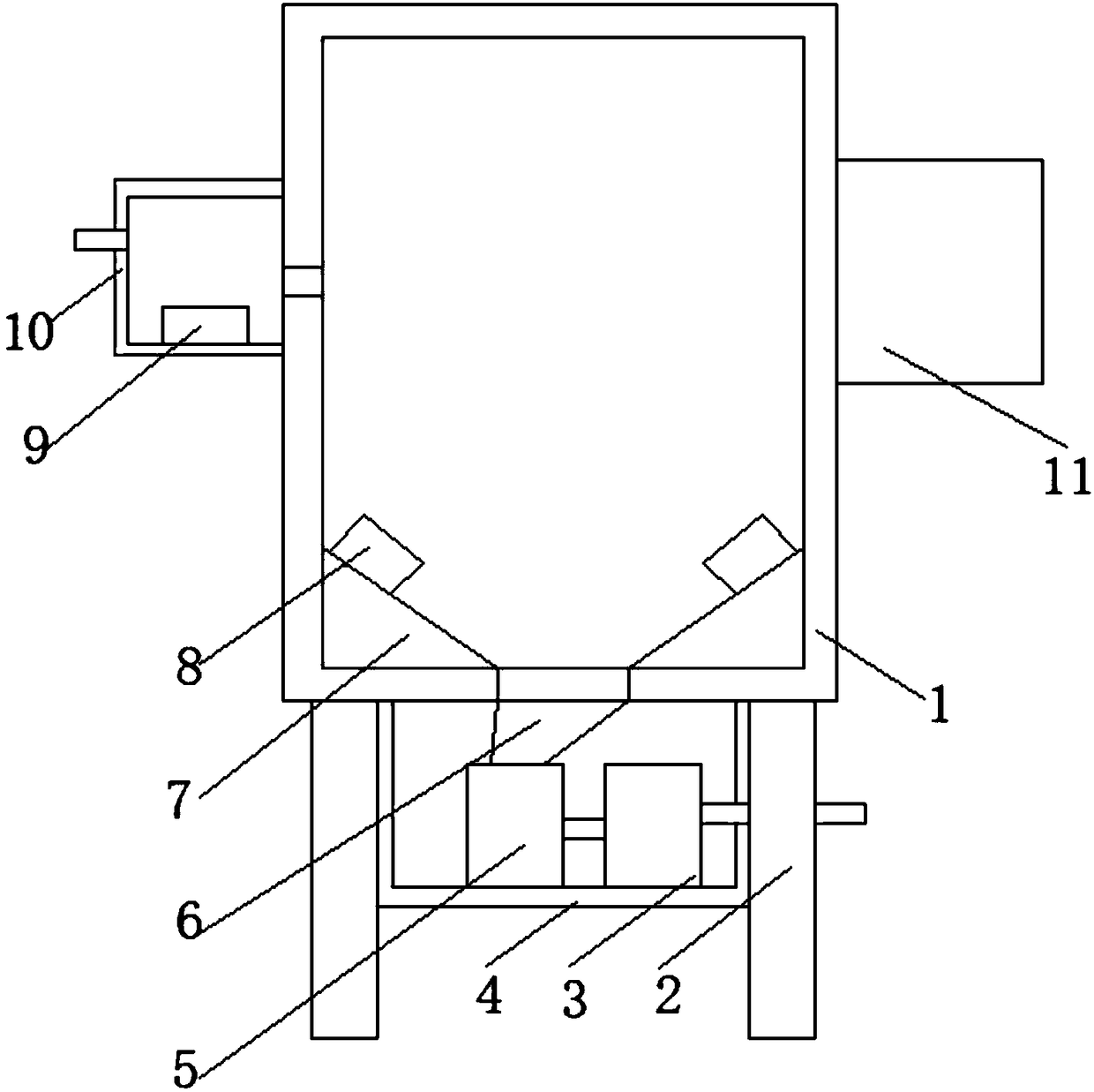 Urban sewage treatment device