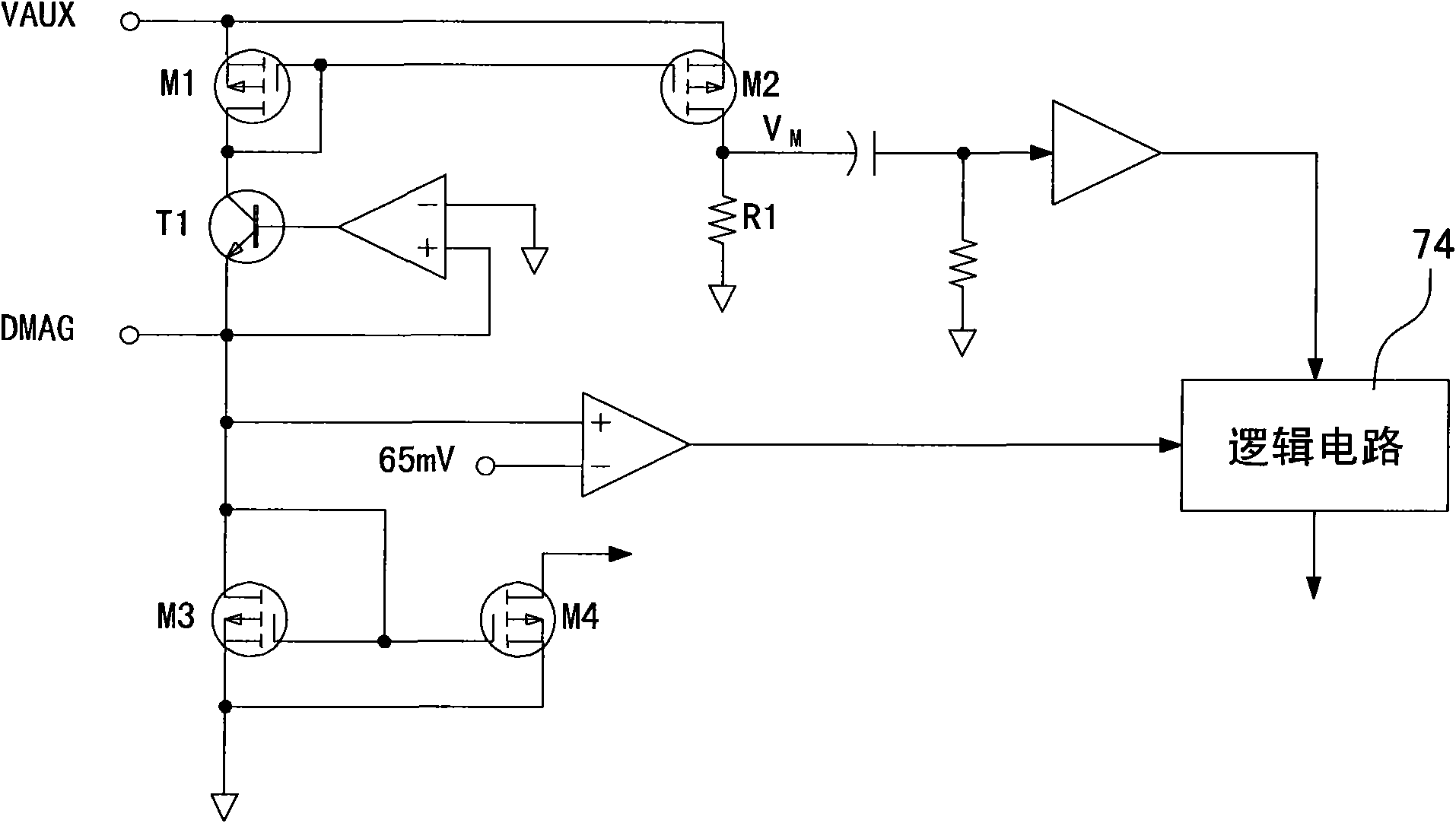 Digital dynamic lag type detection device and method of flyback power converter