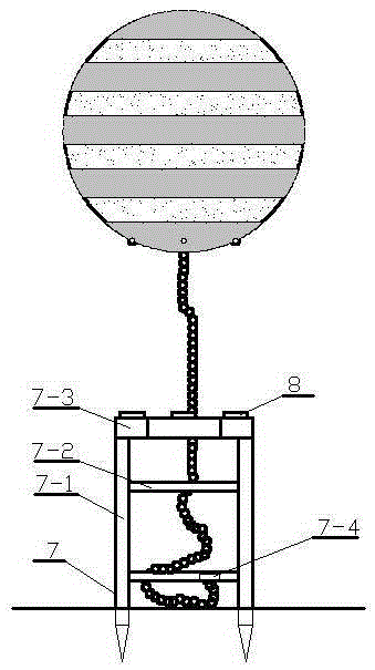 Artificial floating luminous ball and its manufacturing method