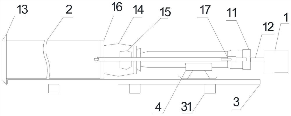 Pipe ramming construction method and equipment thereof