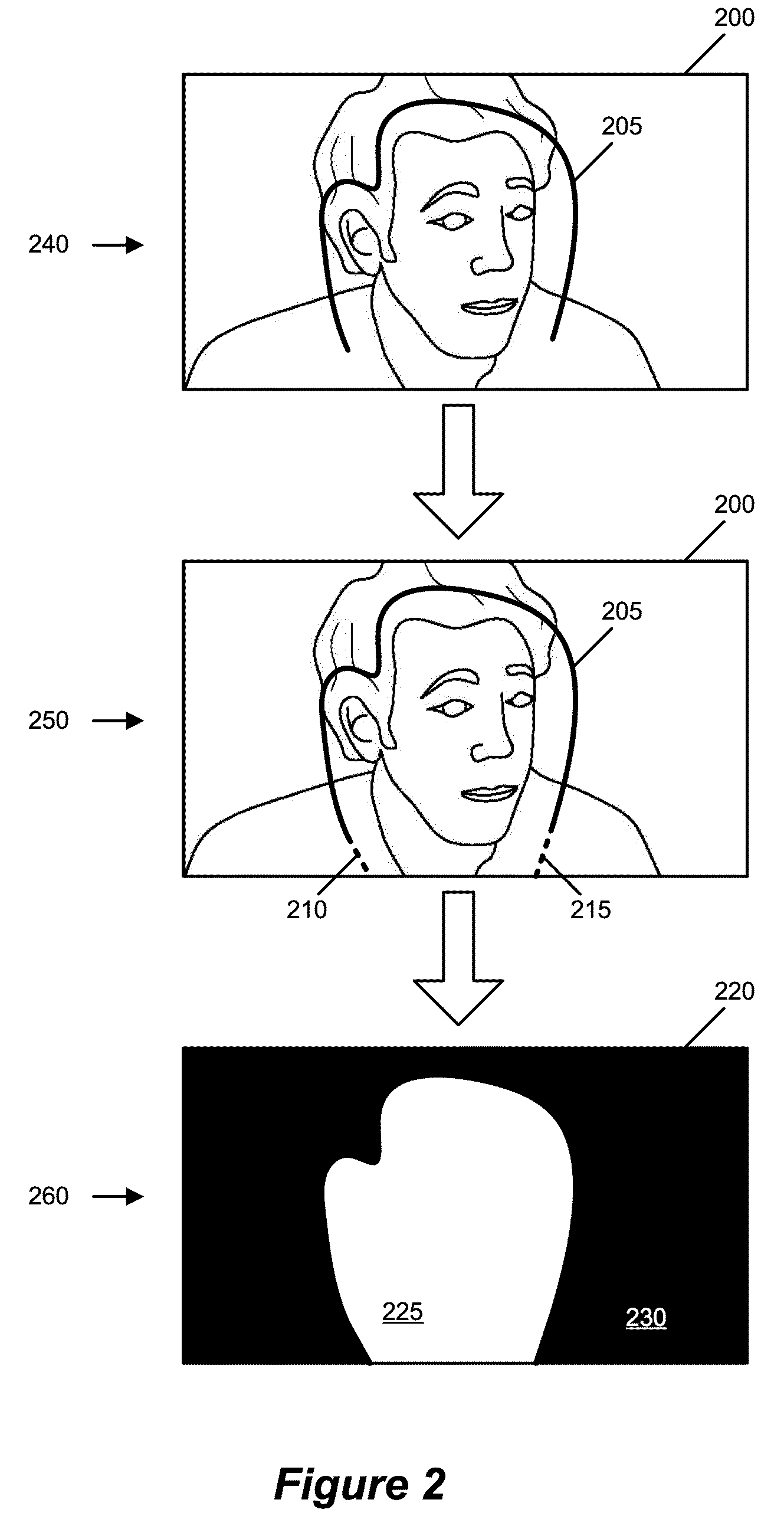 Automatically Extending a Boundary for an Image to Fully Divide the Image