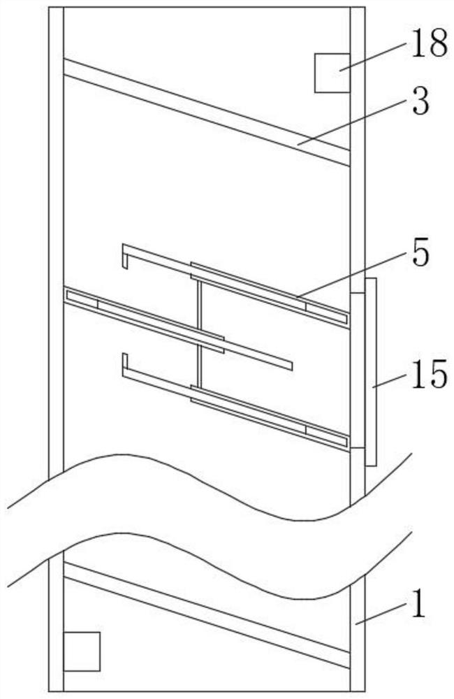 Dustproof ventilation type steel structure