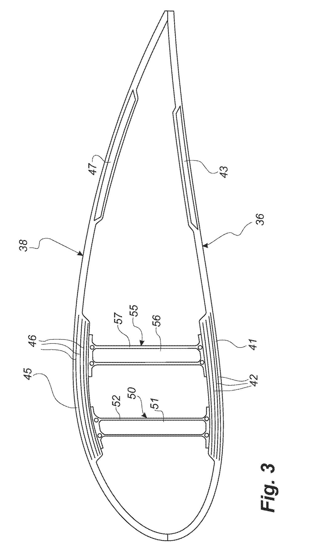 A method of manufacturing a composite laminate structure of a wind turbine blade part and related wind turbine blade part
