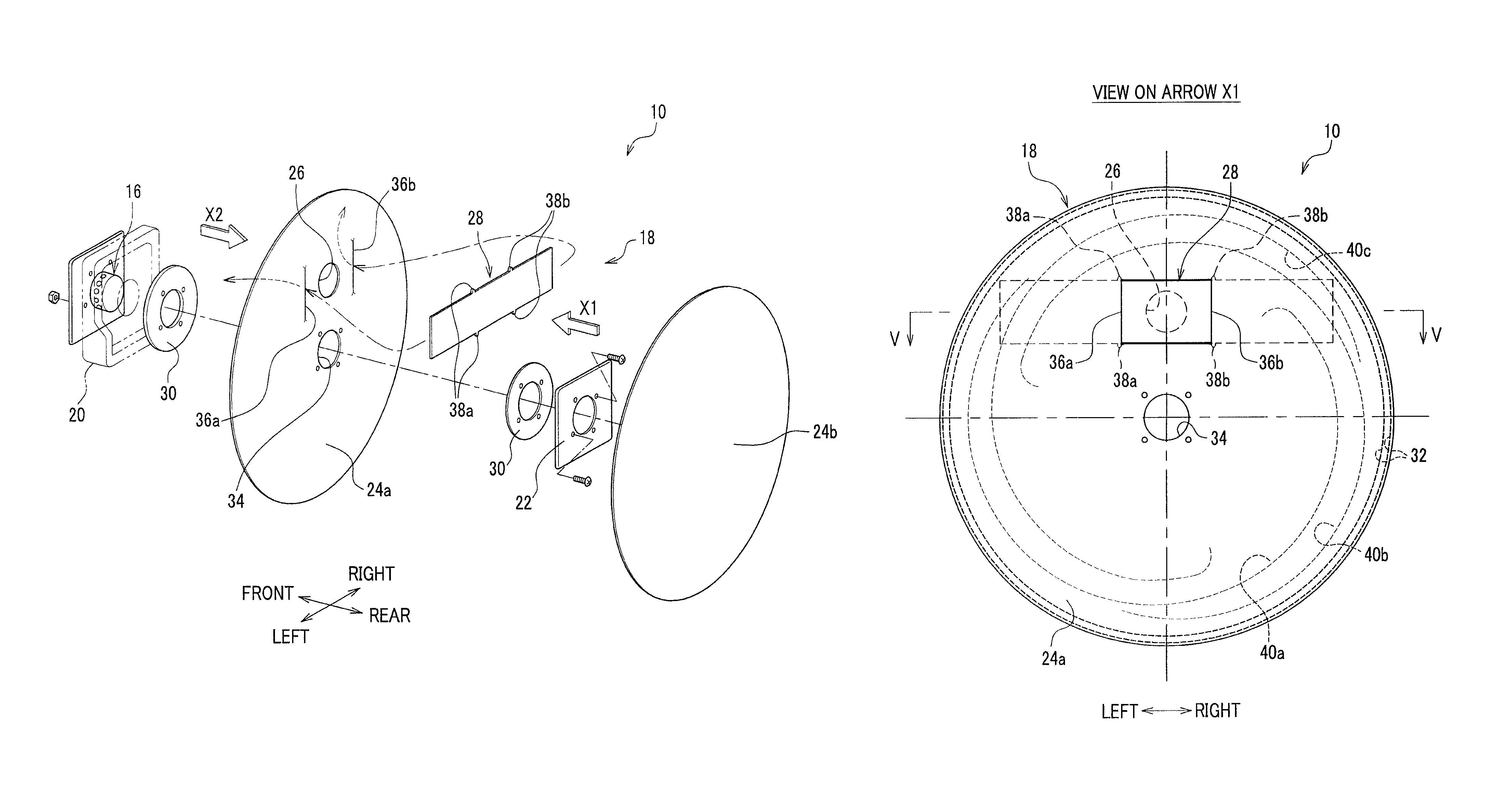 Air bag system for vehicle