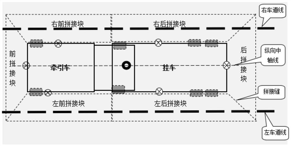 Panoramic image splicing method and device, storage medium and display method and system