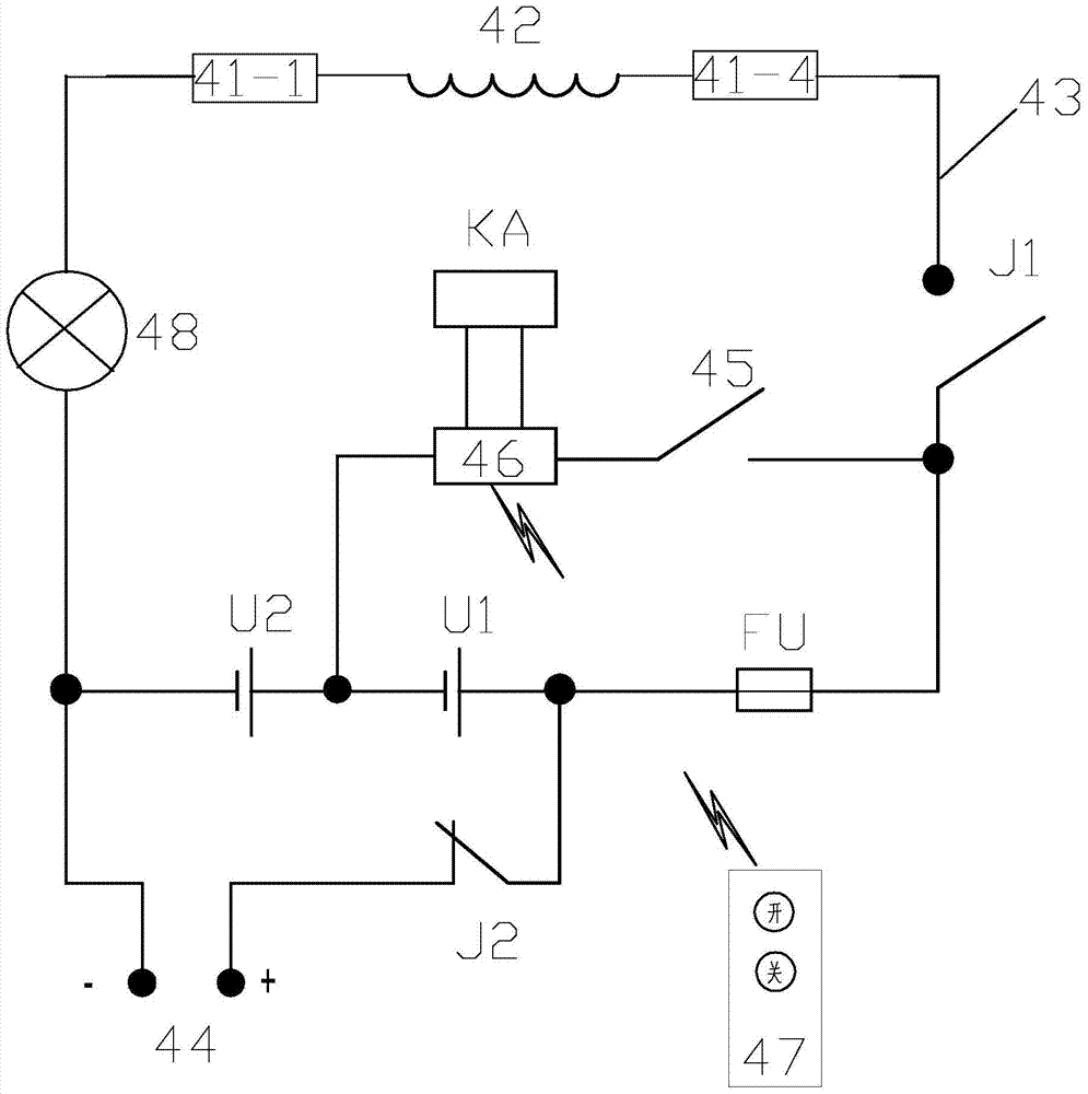 Overhead transmission line foreign body removal device