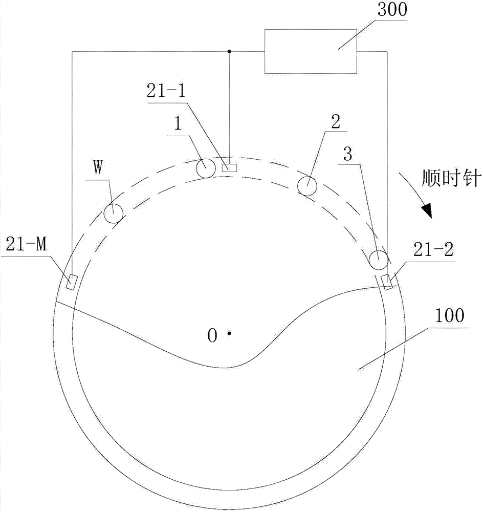 Electromagnetic heating cooking system and power regulation device thereof