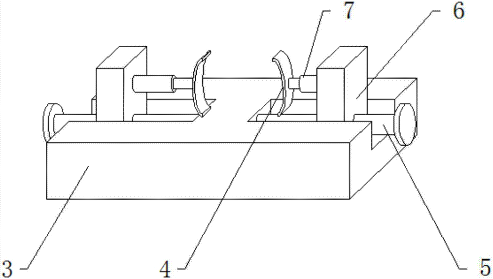Fixing device for machining