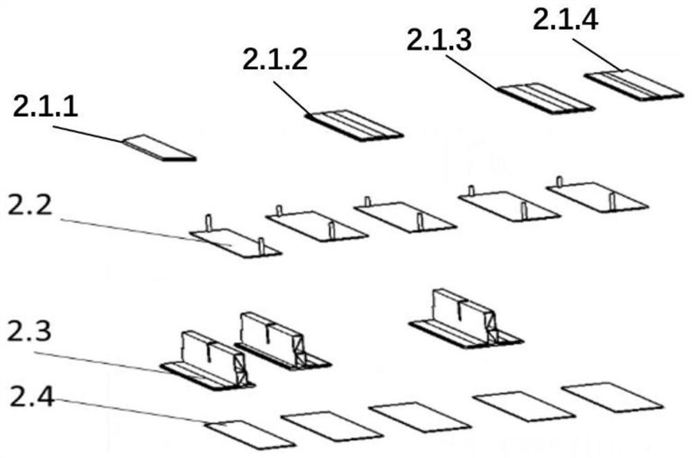 Integrated lower bottom plate of anti-extrusion battery lower box body, and preparation method thereof