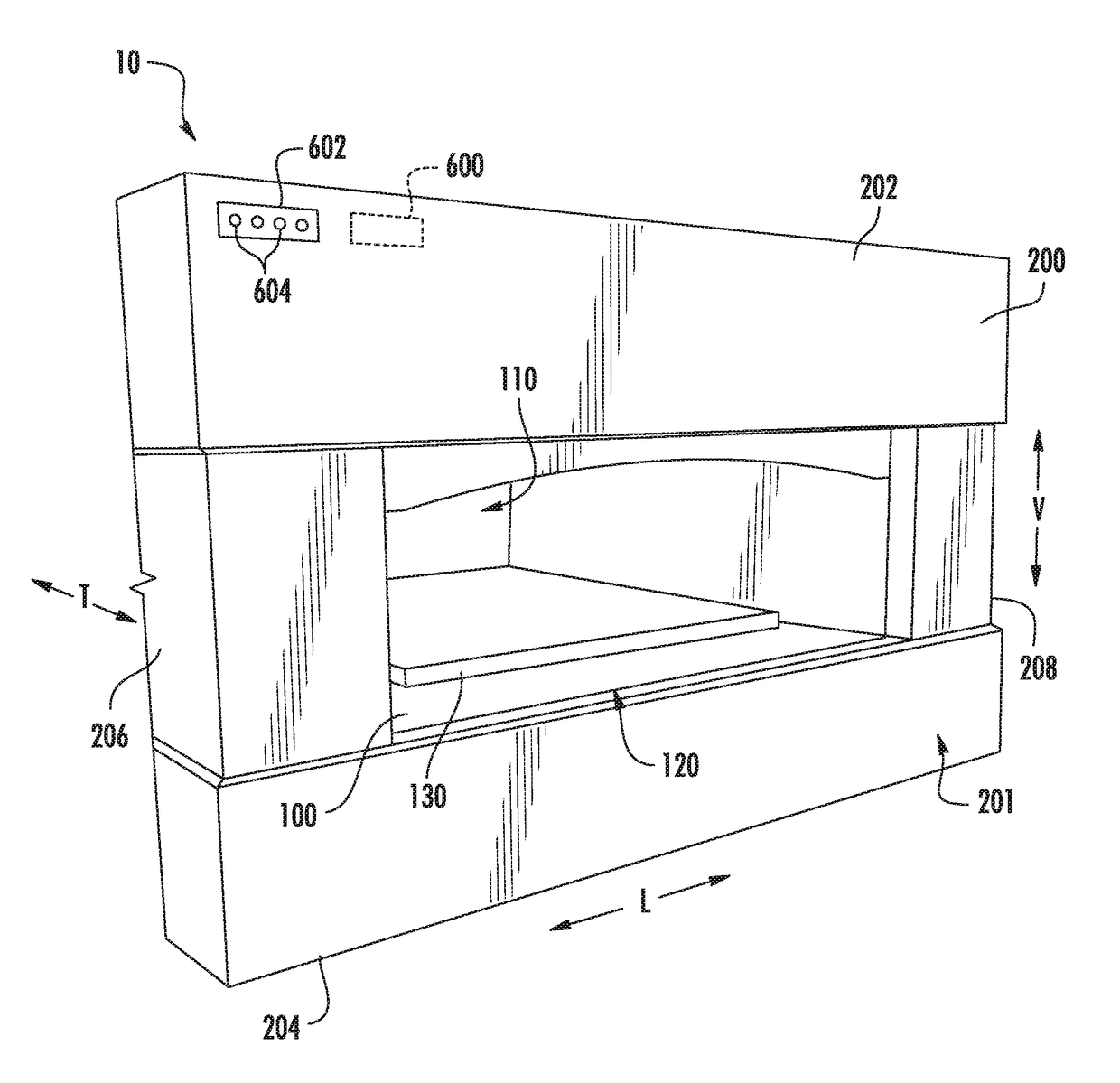 Oven appliance with an air flow restriction door