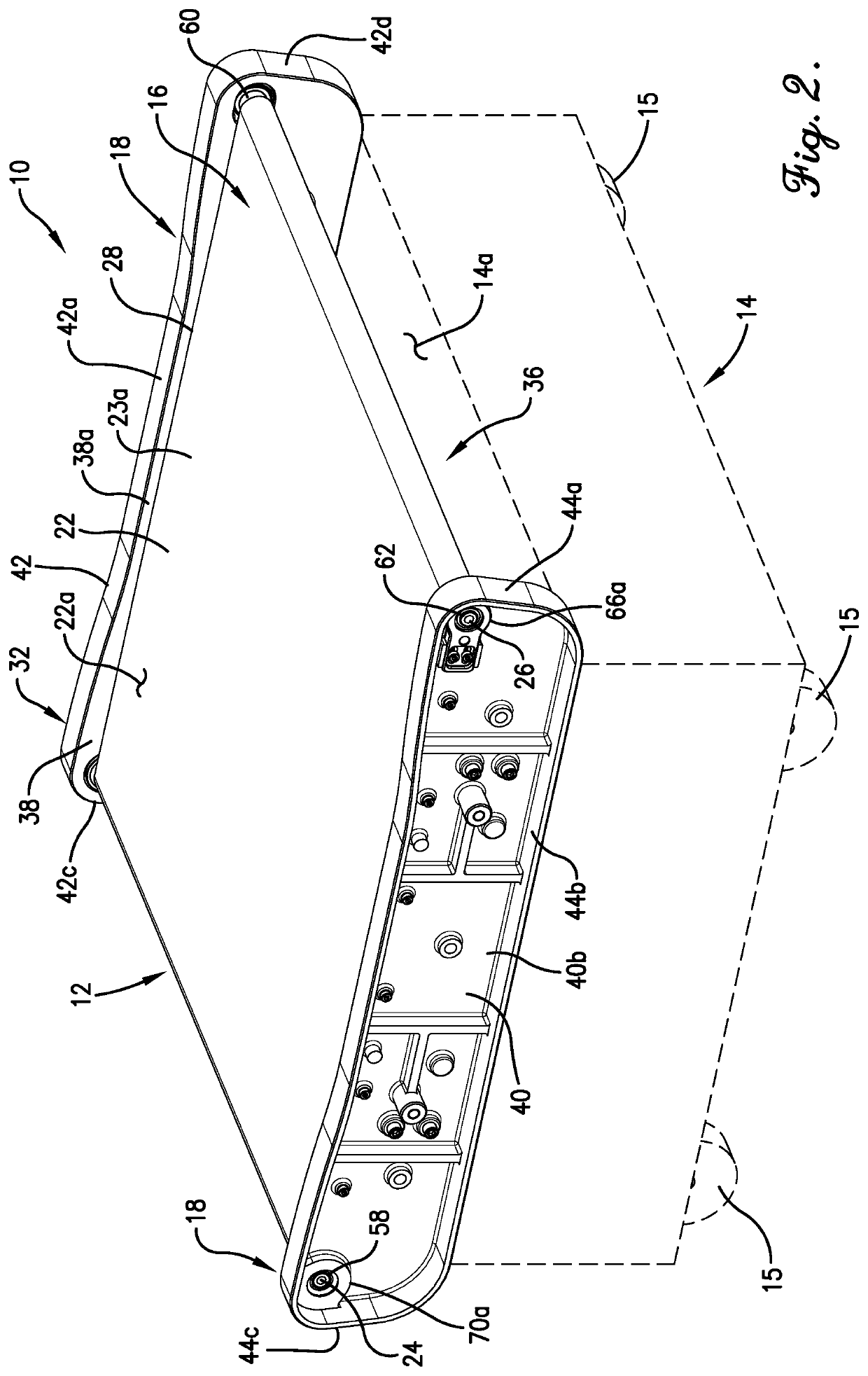 Integrated conveyor motor