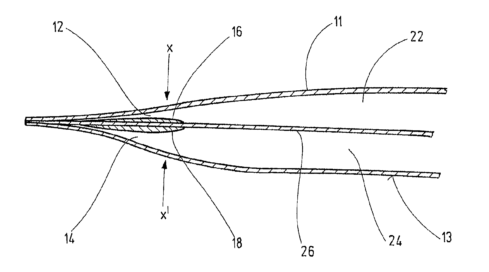 Double lumen catheter