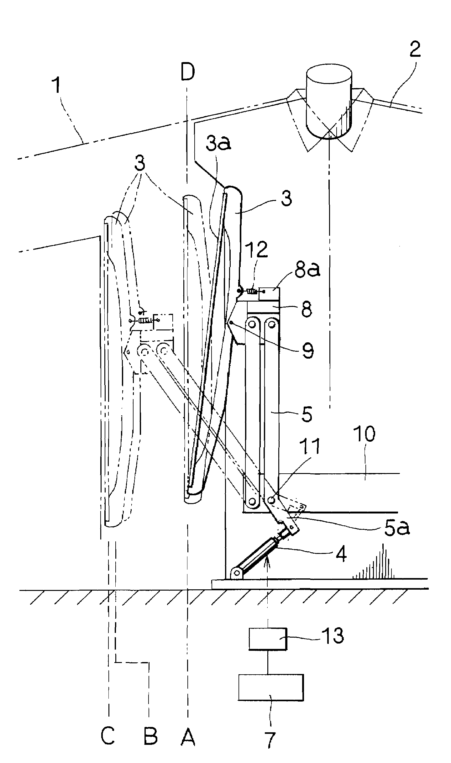 Method for tensioning side portions of shirt and body tensioning device applied for the method