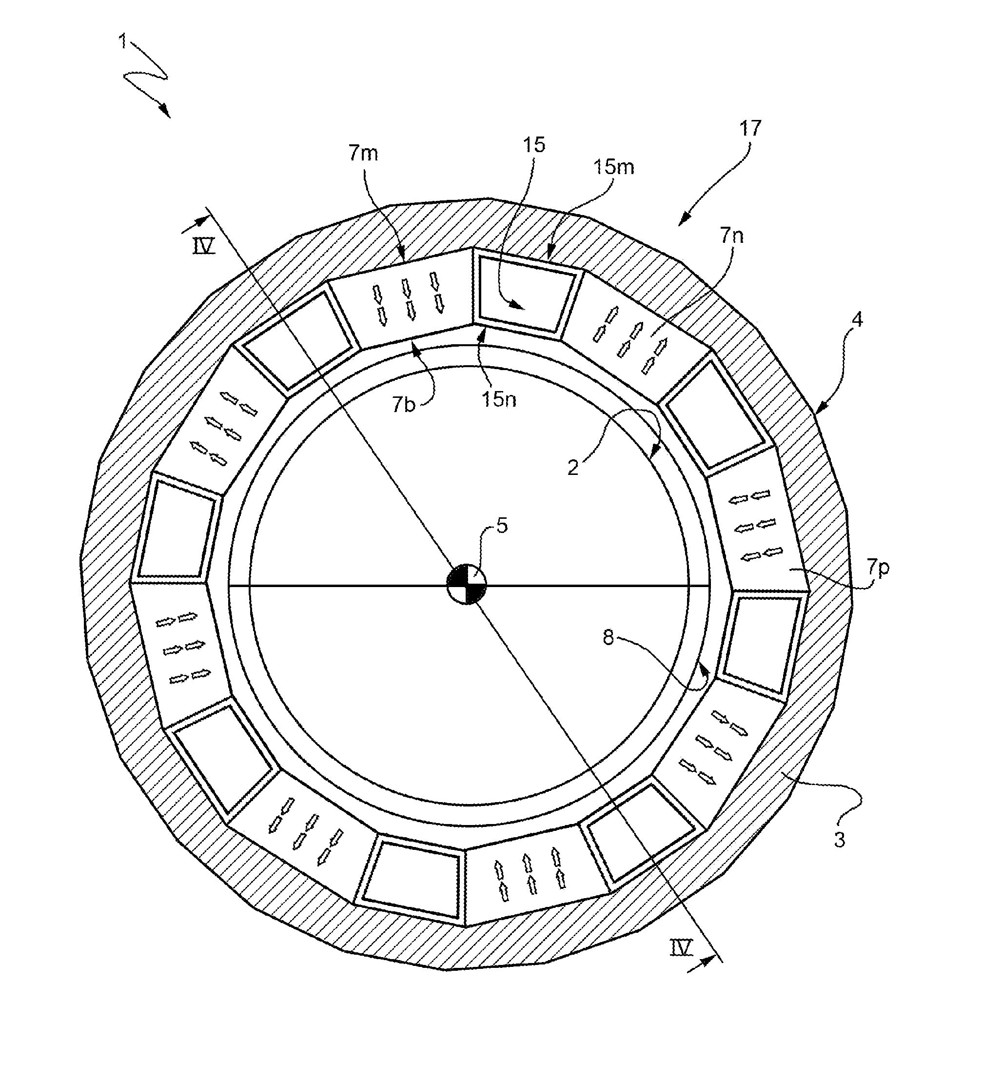 Device for induction heating of a billet