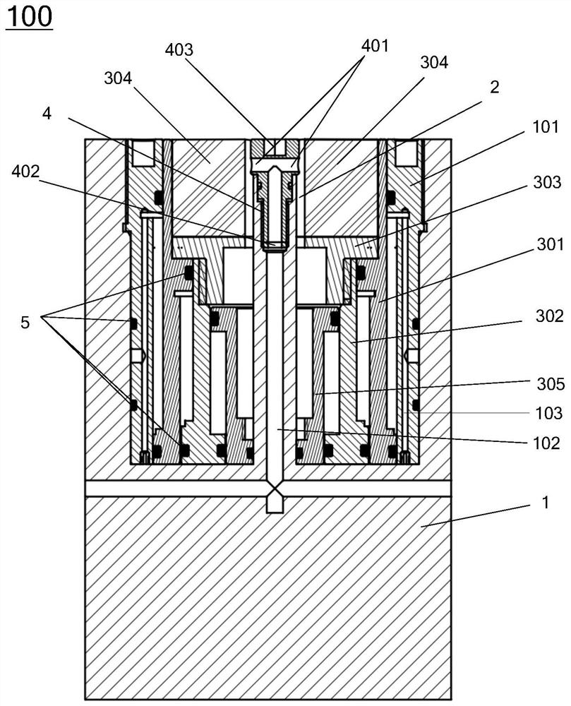 A ground test probe