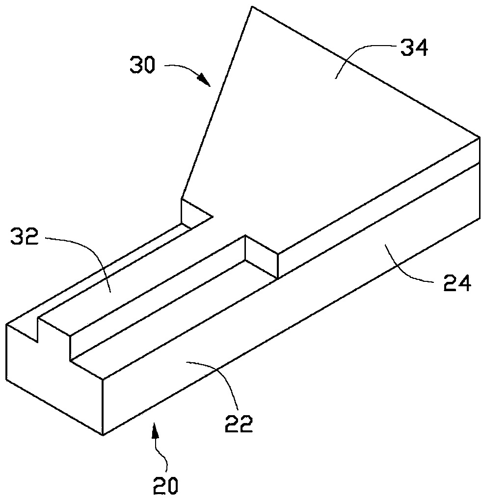 Manufacture method of ridge type Y-branch optical waveguide structure