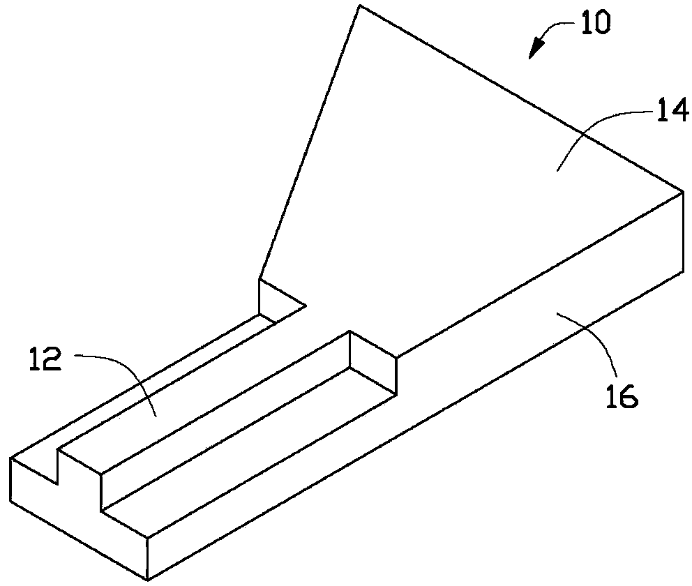 Manufacture method of ridge type Y-branch optical waveguide structure