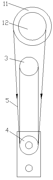 Differential windlass lifting device