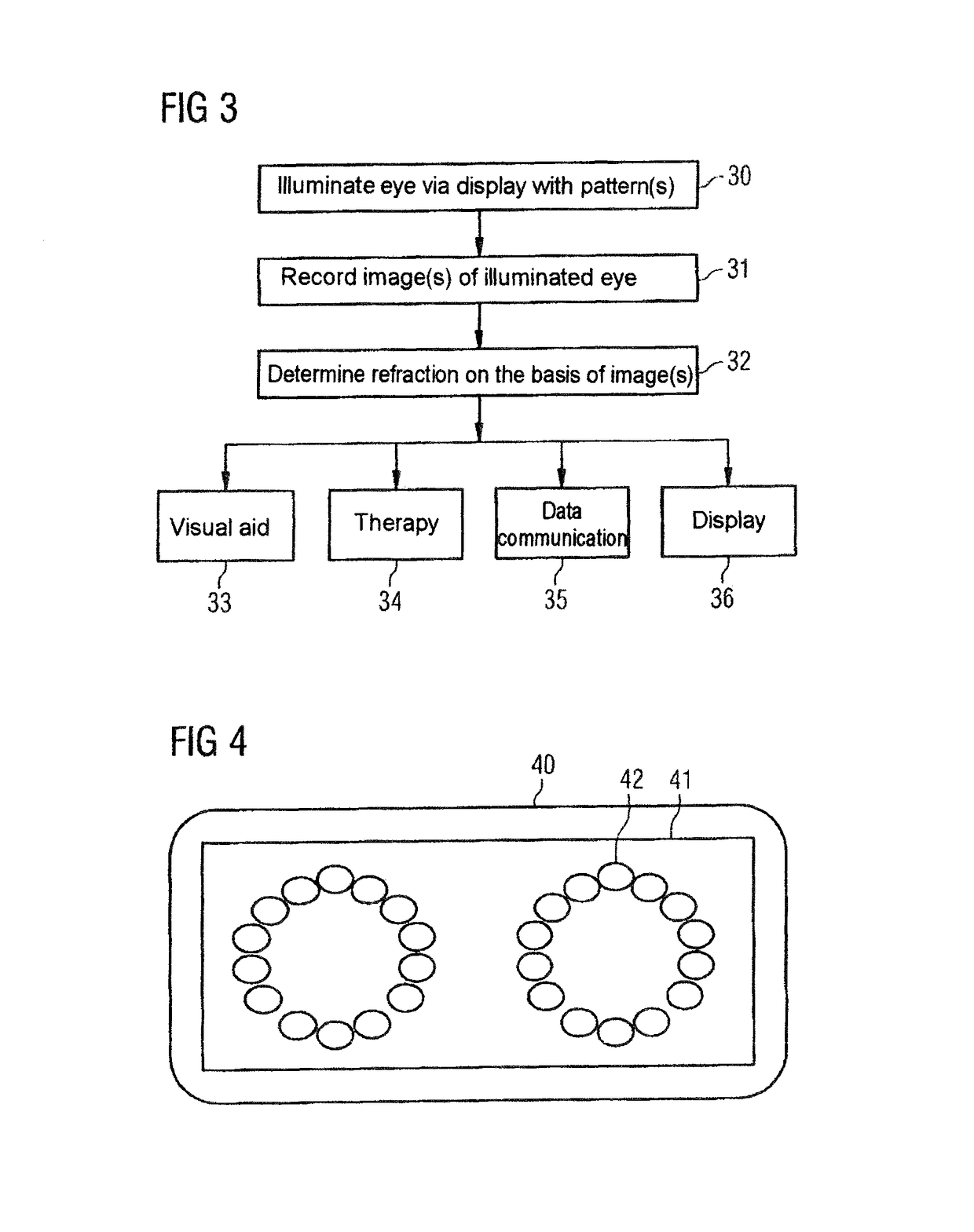 Methods and devices for determining eye refraction