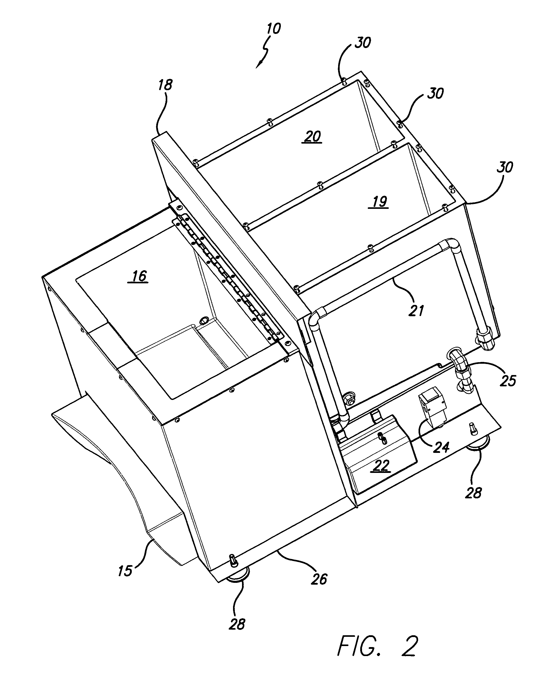 Post processor for three-dimensional objects