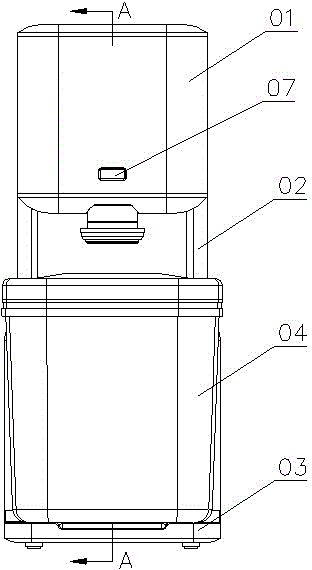 Vacuumizing device for refrigerator storage box and refrigerator