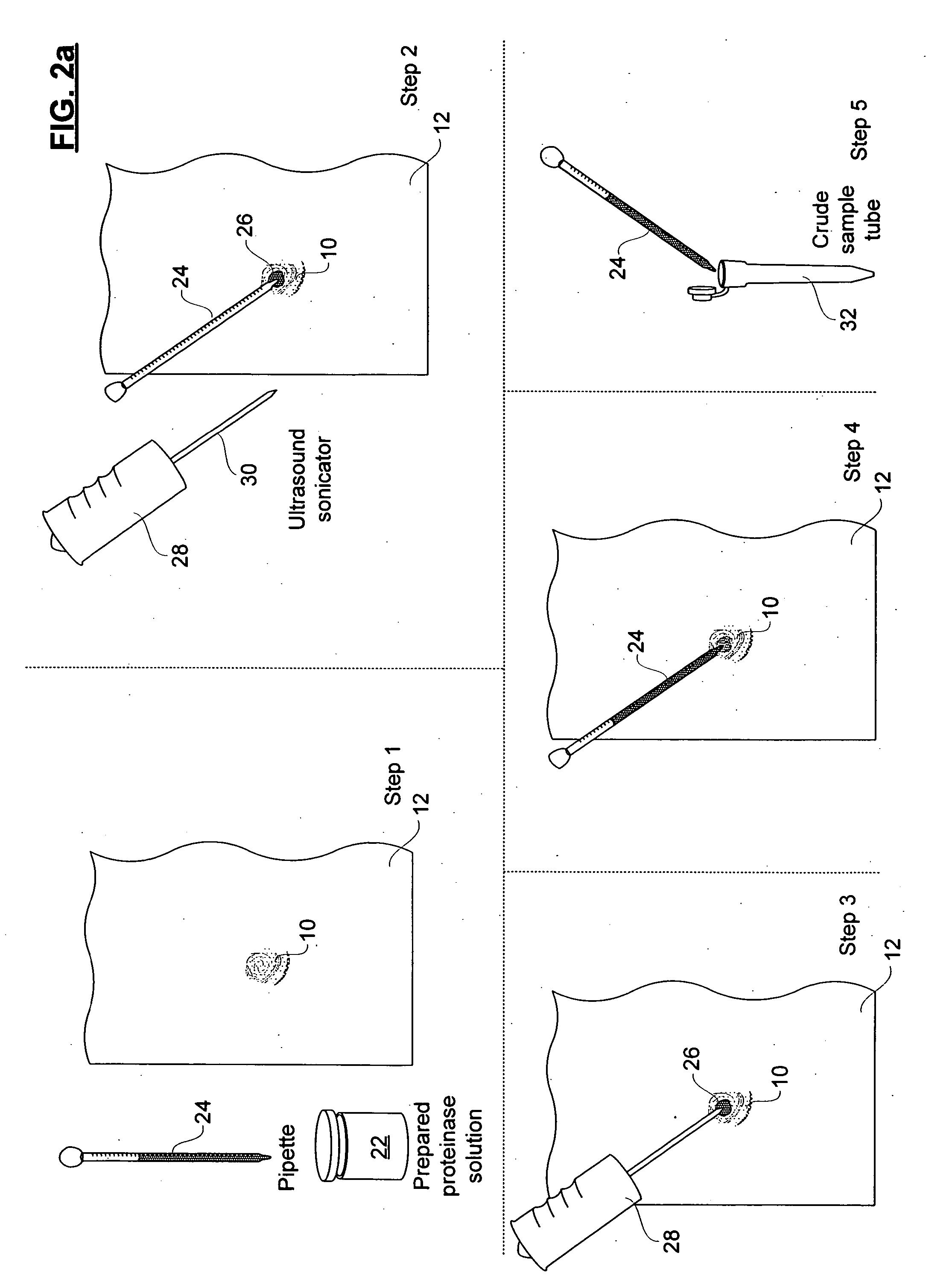 Method and apparatus for collecting cells for macromolecular analysis