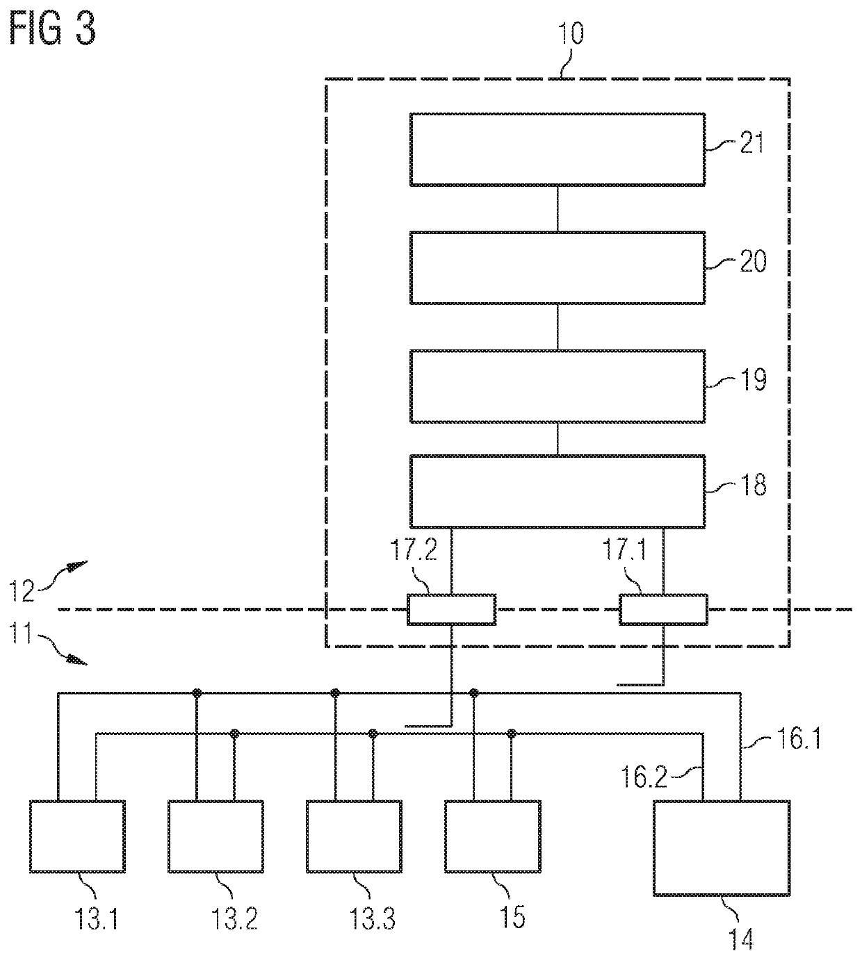 Method and arrangement for decoupled transmission of data between networks