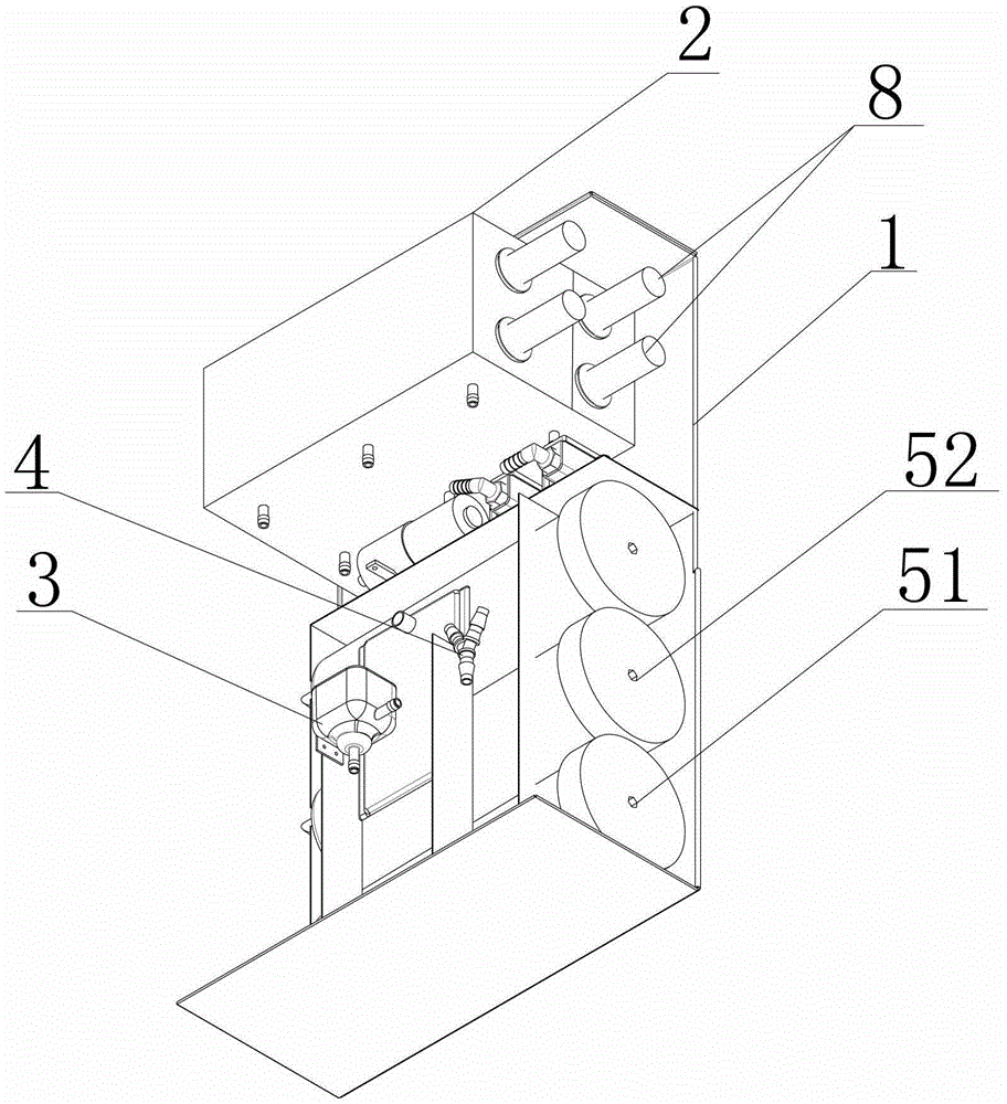 A new type of tap water sterilized direct drinking machine