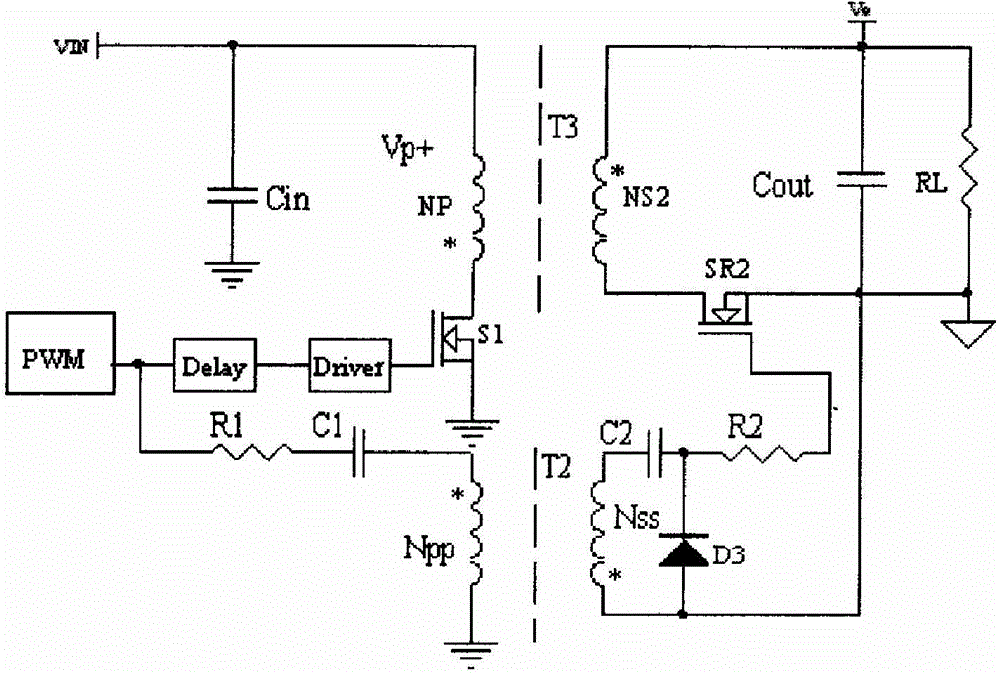 Synchronous rectification drive circuit and synchronous rectification method of switching power supply