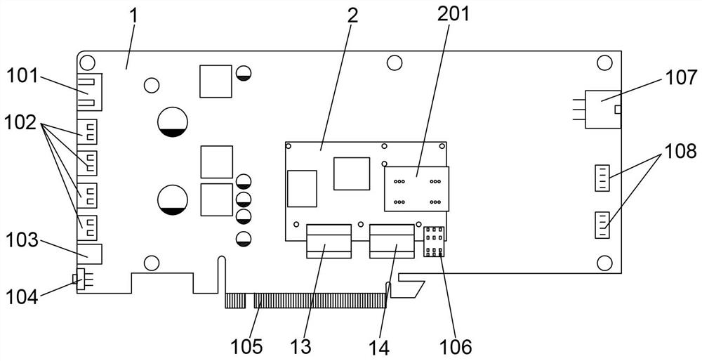 Soc integrated mainboard switching method and device