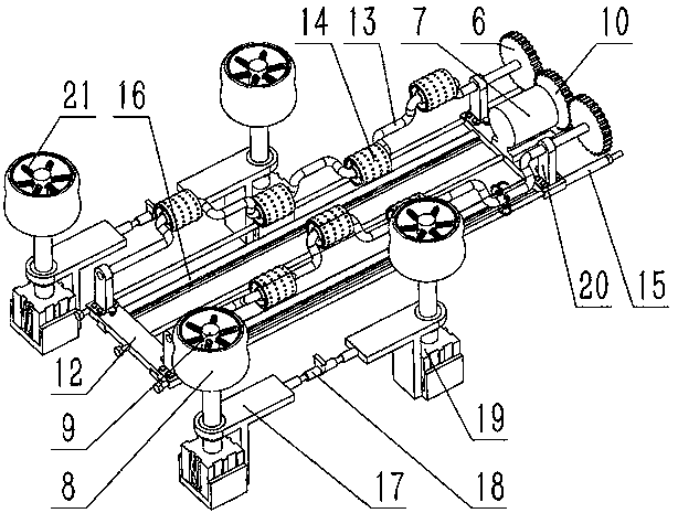 A multi-dimensional massage bed for lumbar disc