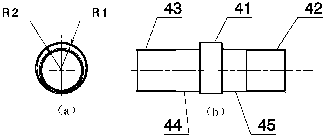 Bolt assembly with adjustable single-and-double-ear connecting coaxiality