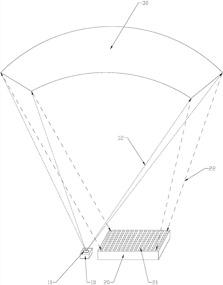 DLP signal receiving system suitable for laser radar and adaptive adjustment method of DLP signal receiving system