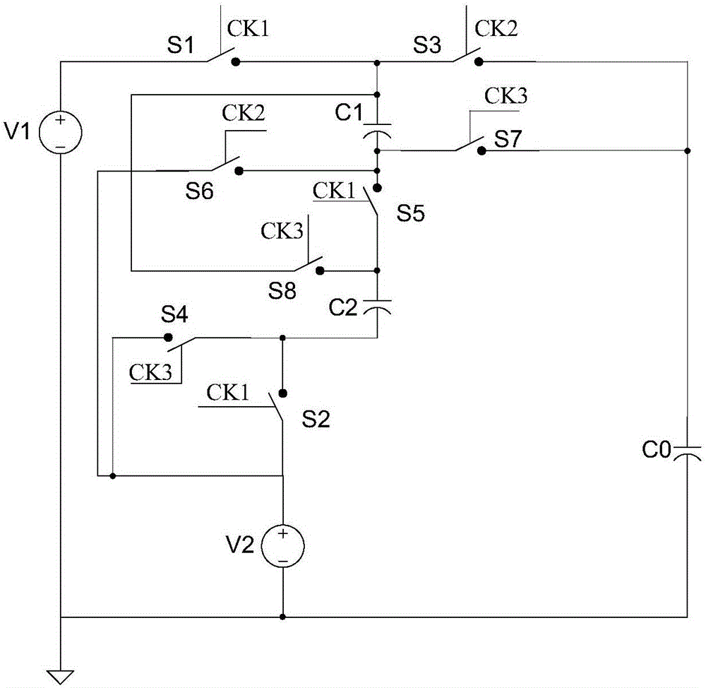 A charge pump circuit