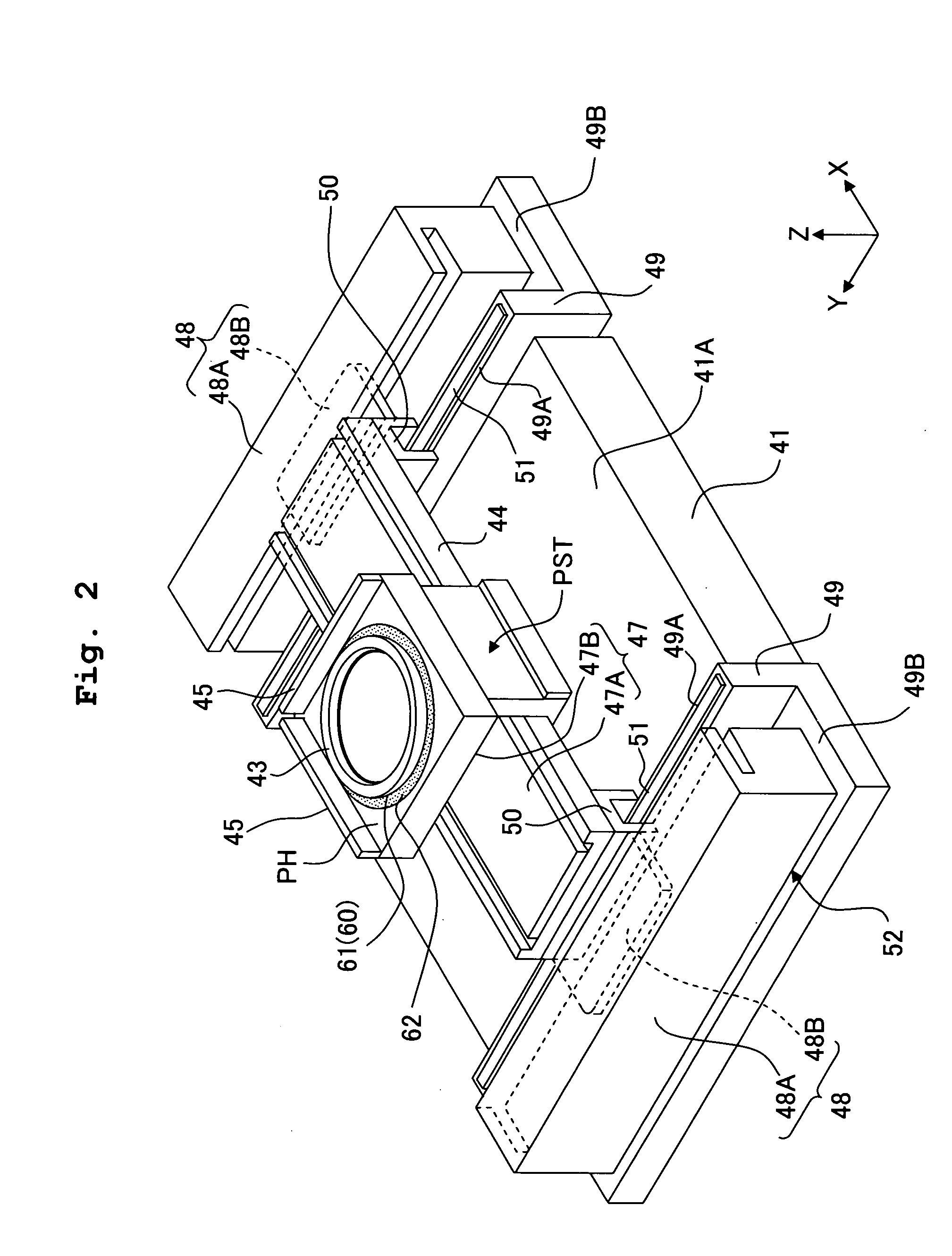 Exposure apparatus, method for producing device, and method for controlling exposure apparatus